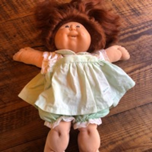 Vintage Cabbage Patch Kids Silken red hair doll